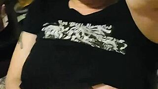 Panties are used in masturbation with dildo and vibrator for orgasm