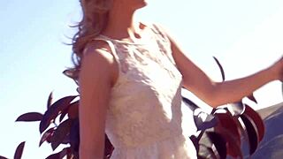 Jillian Janson Makes Herself Cum in Nature!