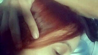 Teen 18+ Amateur Blowjob On Big Monster Cock With Cum In Mouth Until He Ejaculates And She Continues Sucking