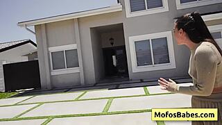 femdom dominates bound partner in rough quickie