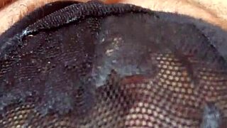 gretala flashes her pregnant body in transparent thong