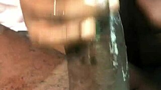 Ebony Milf Gives Sloppy Handjob to Massive BBC