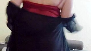 Arab shemale performs dance