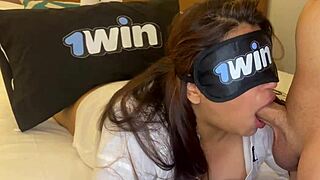 Fuck my mouth and pussy, dear stepson, with your monster cock!