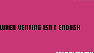 Frustrated Scarlett subtly spanks Nicole in a steamy lesbian encounter.