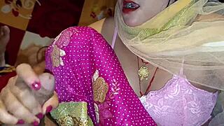 Beautiful Married Bhabhi Enjoys Night Self-Fucking