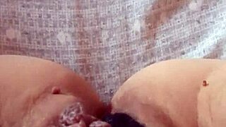 gretala flashes her pregnant body in transparent thong