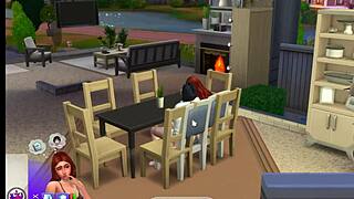 Sexy Redhead and Newly Married Explore Cheating Scenarios in Sims 4 Game