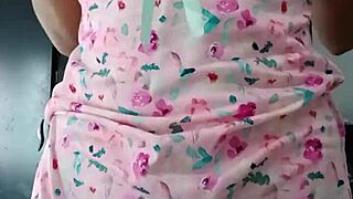 Look at my innocent colleague modeling in sexy pink pajamas