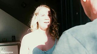 i give a wet blowjob and spit on the cock before creampie