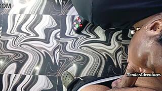 got a quick nut before groceries? fat babe teasing with wet pussy.