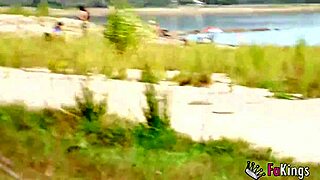 briseida myers feels so horny in the swamp, craving nudism and a quick fuck