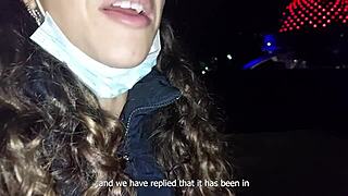 Public fuck with latina in buenos aires planetarium