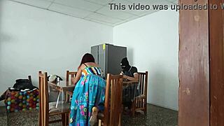 The sinful maid began spreading her pretty pussy open for uncle domination in homemade fetish play