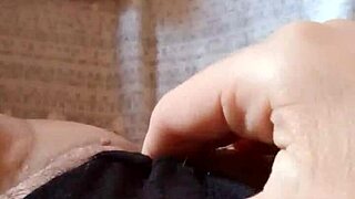 gretala flashes her pregnant body in transparent thong