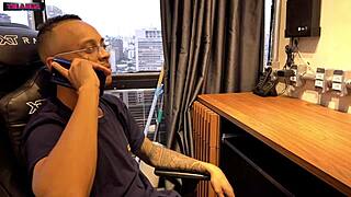 Big Tits Beauty Rides Machine to Orgasm in Lingerie!