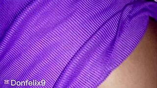 Petite black teen takes it hard and fast in a surprising ebony quickie