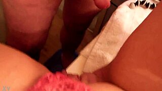 Cheating Couple Fucks in Bathroom