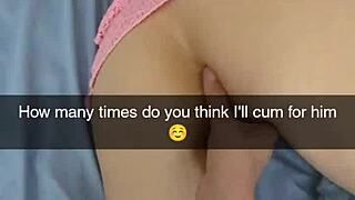 richelle rose turned into a pet cumslut on snapchat 😈