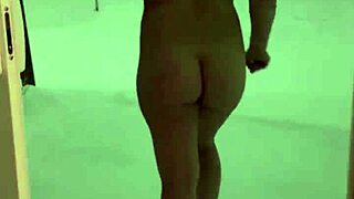 she was eating pussy in the snow, flashing her big cock, and got caught