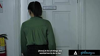 pawg blonde anna claire clouds bent over missionary for tattoo lesbian cunilingus with boss casey calvert