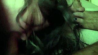 just a random blowjob with toys leading to facial and swallow