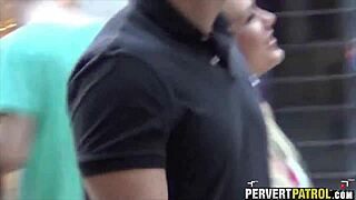 filming a couple fuck through the window