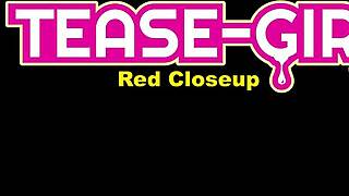 Sexy teen 18+ girl with perfect body shines at casting interview massage