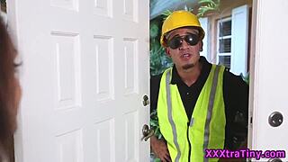 Intense Passion As Petite Booty Teen Gets Bent Over And Railed.