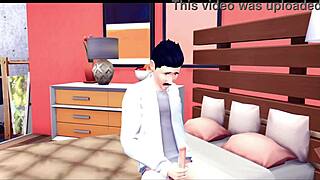 Solo Male Joins Intense Threesome Cumshot