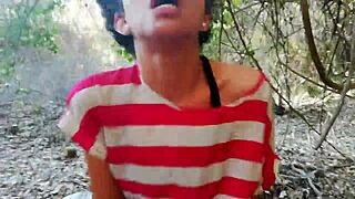 This crazy brazilian with white eyes is wild