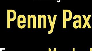 Redhead Penny Pax Stuffs Her Cunt With Glass Vaginal Plug