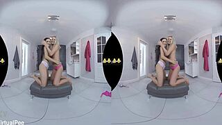 Euro Lesbians Teasing In Striptease And Fingering