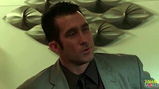 two busty milfs engage in threesome sex with a guy they just robbed