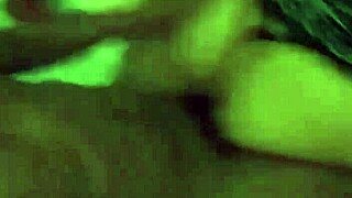 WOMAN WITH BIG ASS GETS BLOWJOB FROM MONSTER COCK, TITS BOUNCING