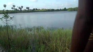 hot skinny african village girl walks naked outdoors