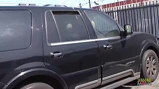 Dark-Skinned Beauty Demi Delia Spends A Day With Her Partner