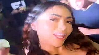 Exciting Colombian Babe Reveals Big Tits Outdoors In Public Thrill