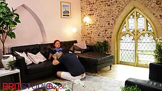 Essex nurse gets cunt eaten and sucks cock