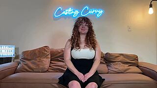 Casting Curvy Busty Red Head Nurse Tries Out For Porn Interview