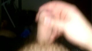 Watch this uncut cock being masturbated until it cums hard