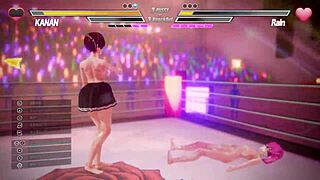 Lesbian Pussy Sex Battle Intensifies