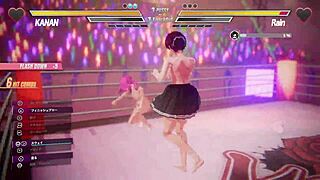 Lesbian Pussy Sex Battle Intensifies