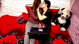 hot babe and i are making romantic love in missionary