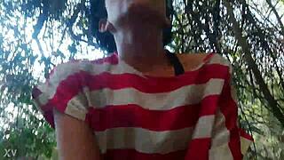 This crazy brazilian with white eyes is wild