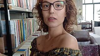 Library Girl Eaten Raw