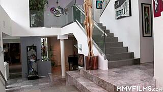 kinky beauties in heels fucking shaved pussies with small tits 😈