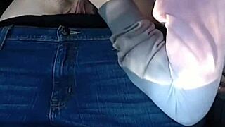 Public Pickup Car Blowjob with Cum in Mouth