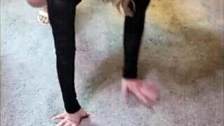 my cute hotwife scarlettraven gets fucked doggystyle