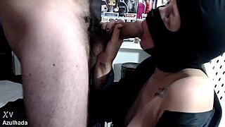 The Latina Sucks Her Stepbrother's 20 Centimeter Monster Cock in Shame